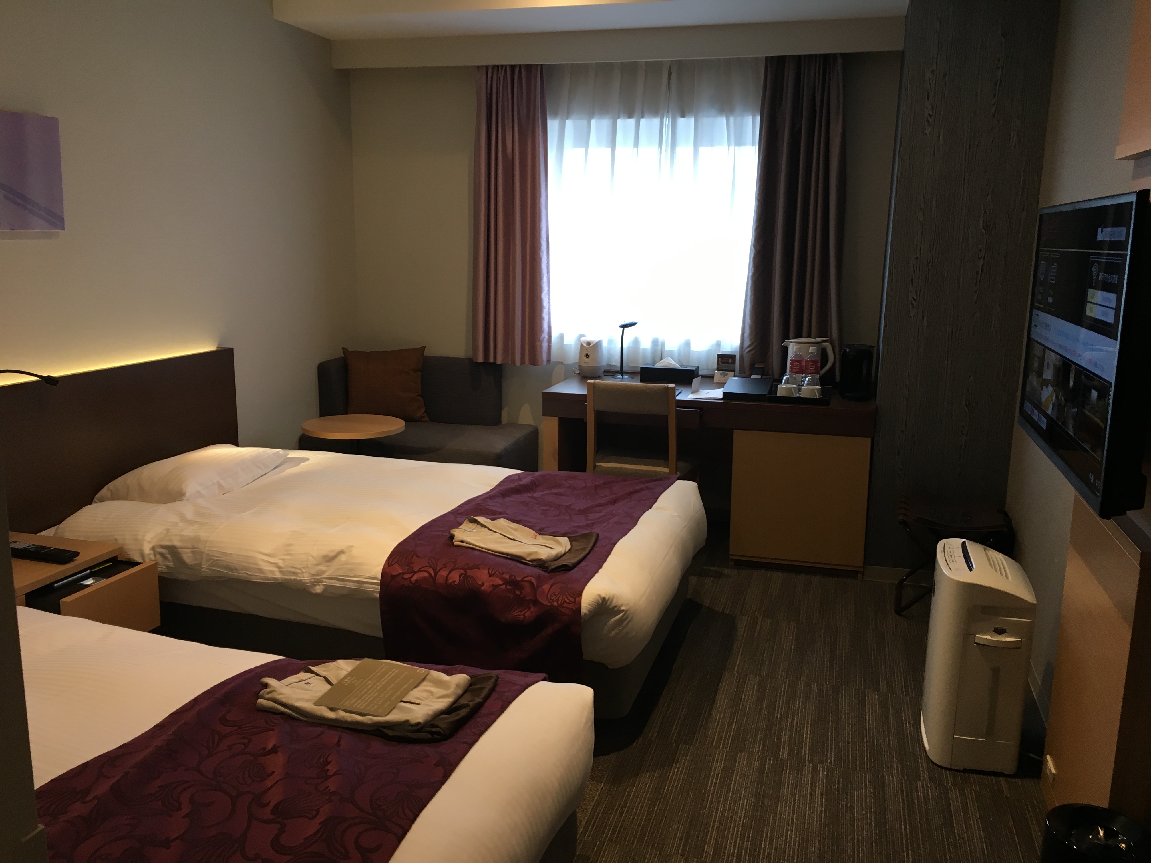 札幌で利用したホテル、ラ・ジェント・ステイの感想